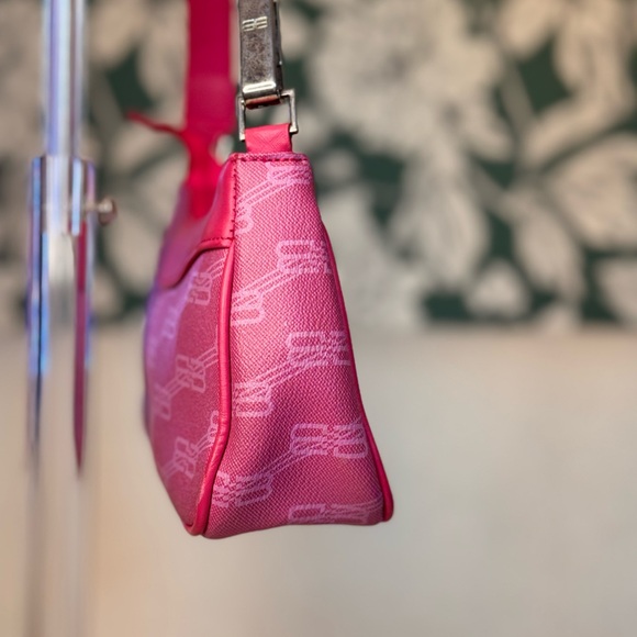 Balenciaga RARE 90s Pink Shoulder Bag EUC - Picture 5 of 15